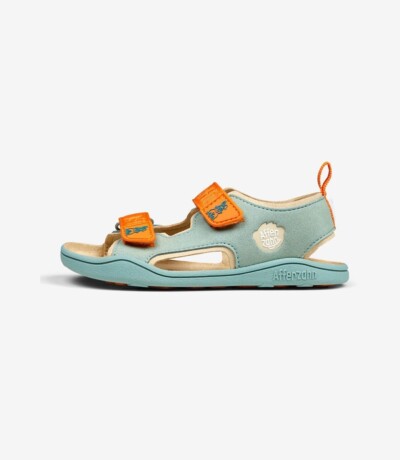 Affenzahn Veganske Sandaler Airy Bunny - Barfotsandaler for barn. Lyseblå
