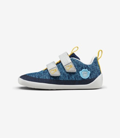 Affenzahn Sneaker knit happy, Penguin, Barn