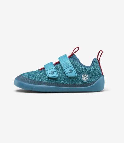 Affenzahn Sneaker knit happy, Shark, Barn