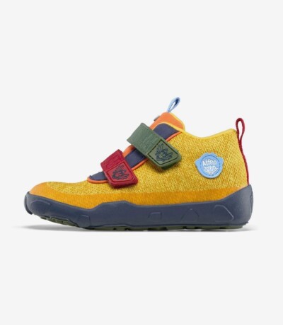 Affenzahn Lowboot Knit Happy, Birds of paradise, Barn