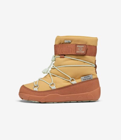 Affenzahn Barfods Snow Boot Vegan, Miniature Yellow, Barn