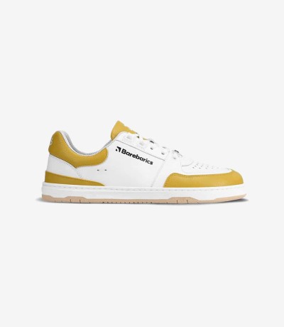 Barebarics Wave Sneakers Barfodsso - Hvid/Gul