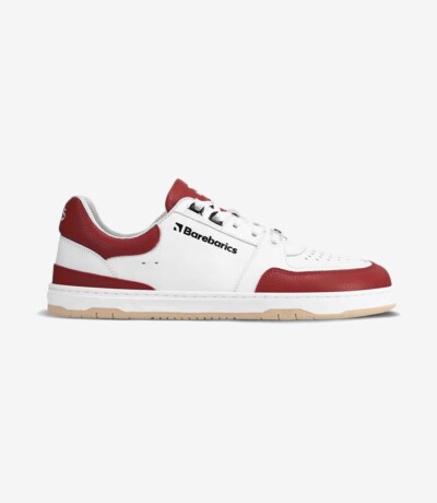 Barebarics Wave Sneakers Barfodsso - Hvid/Rød