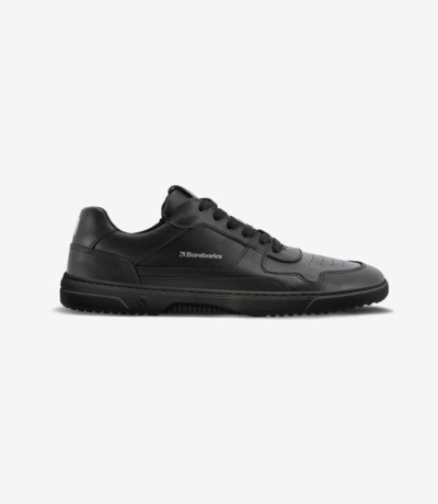 Barebarics Zing Læder Barfodssneakers Barebarics - Sort
