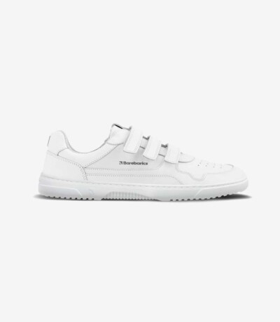 Barebarics Zing Velcro Læder Sneakers - Hvid
