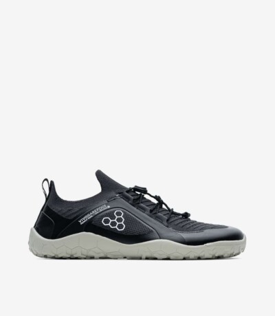 Vivobarefoot Primus Trail Knit, Obsidian/Pelican, Herre