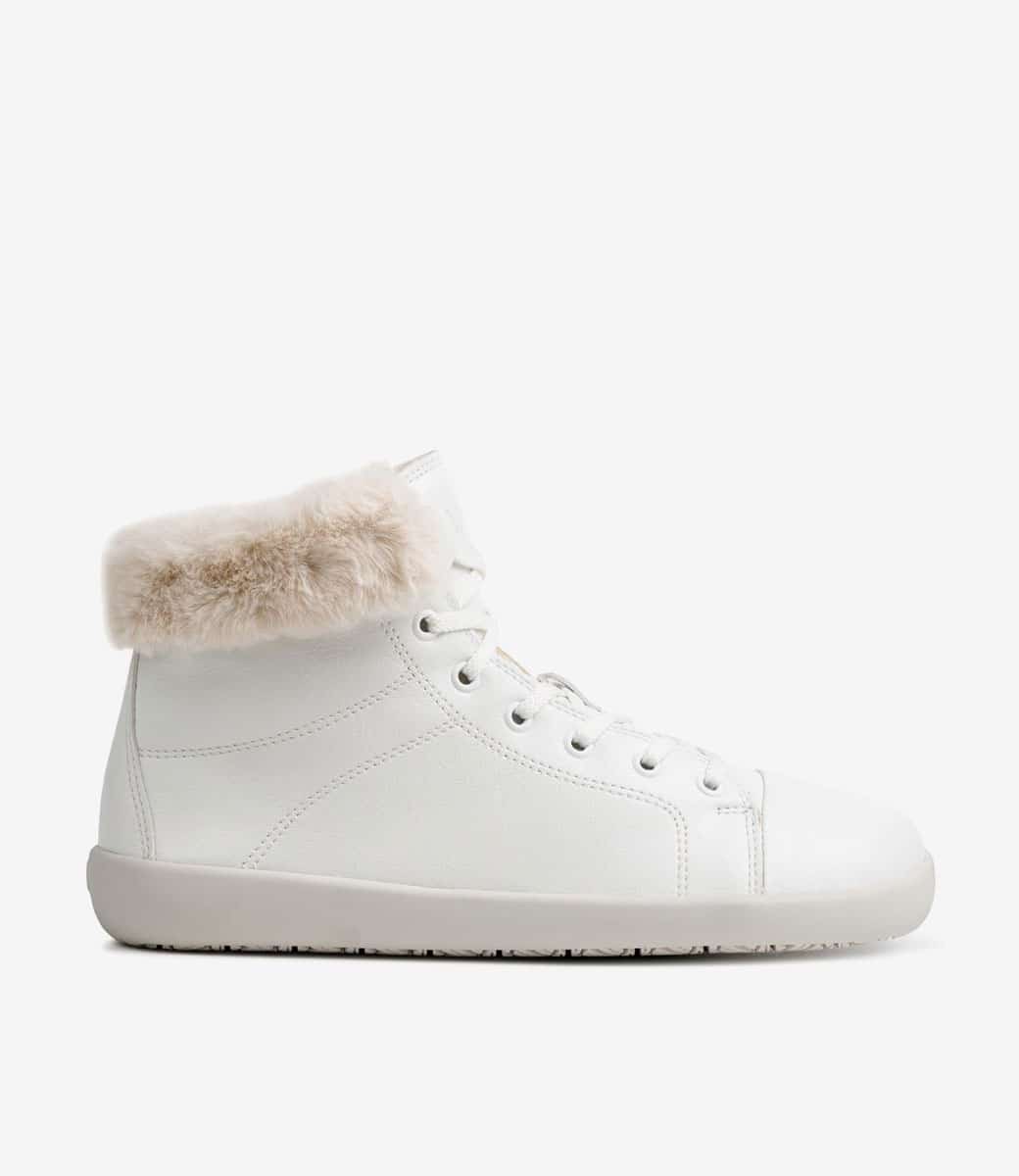 Ahinsa Winter Women’s Barefoot Sneakers Tara Winter 2.0 - White