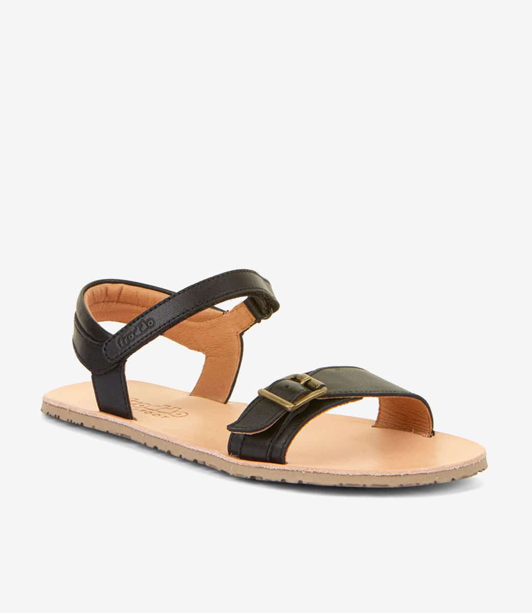 Froddo Barefoot flexy buckle, Black