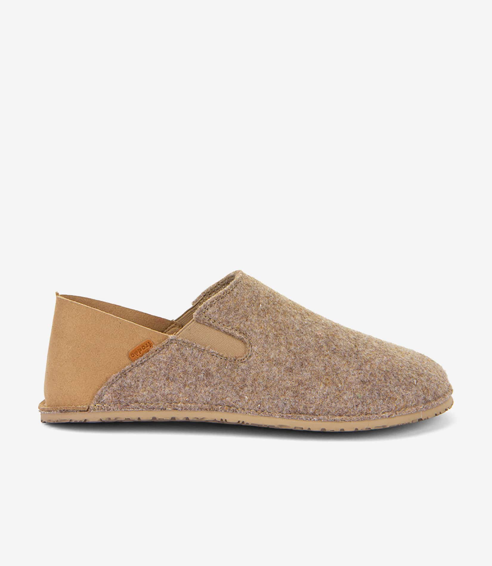 Froddo slip-on wolly børne sutsko, Beige
