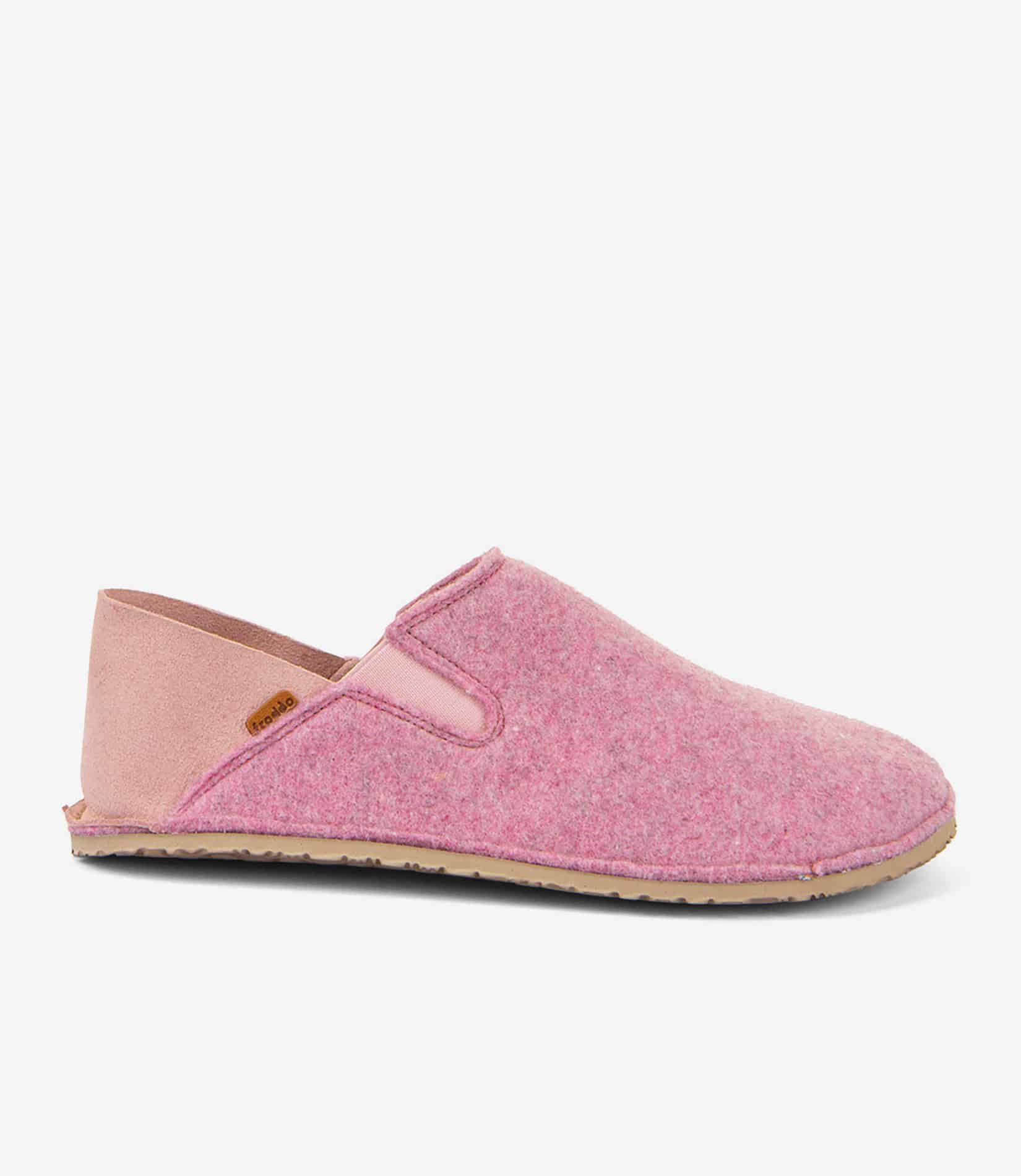 Froddo slip-on wolly børne sutsko, Pink