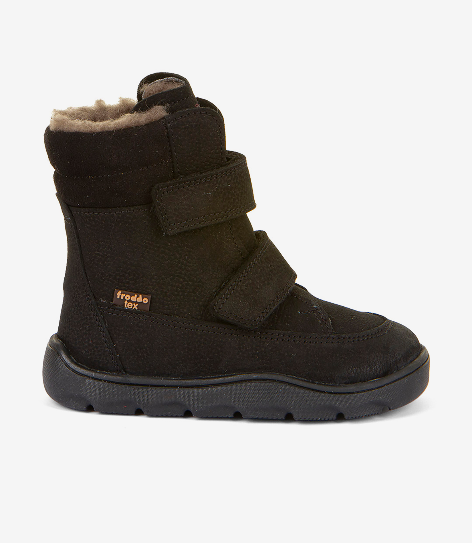 Froddo Zeru tex winter, barfodsstøvler, Black