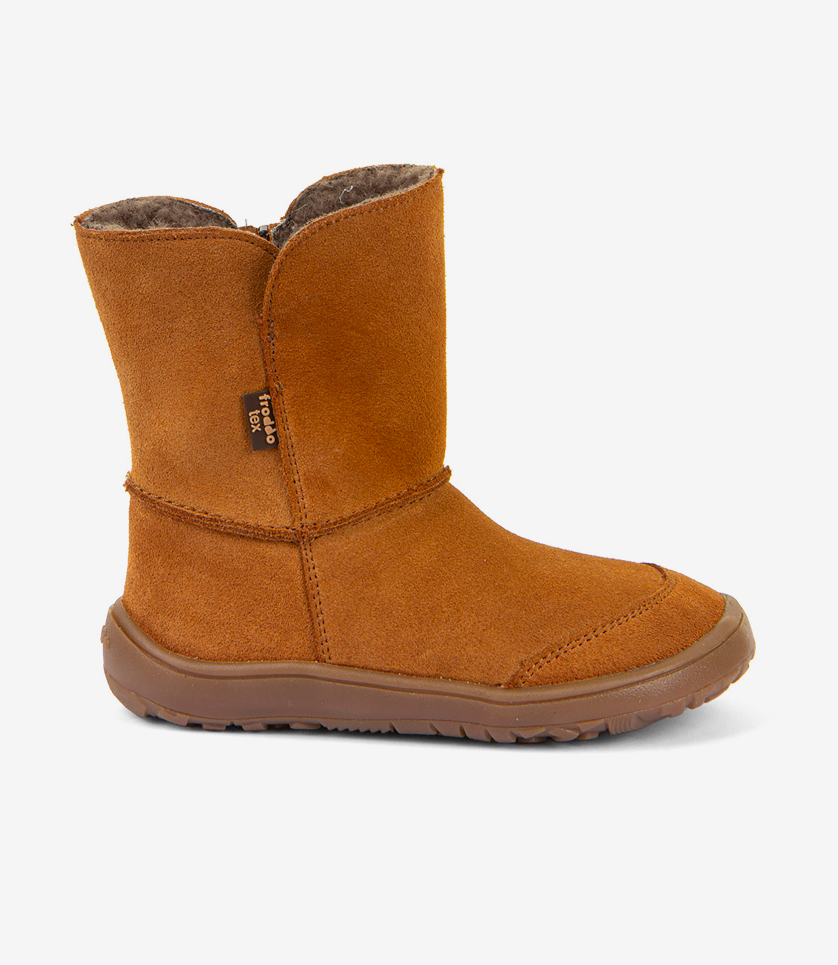 Froddo barfodssko tex suede, Cognac