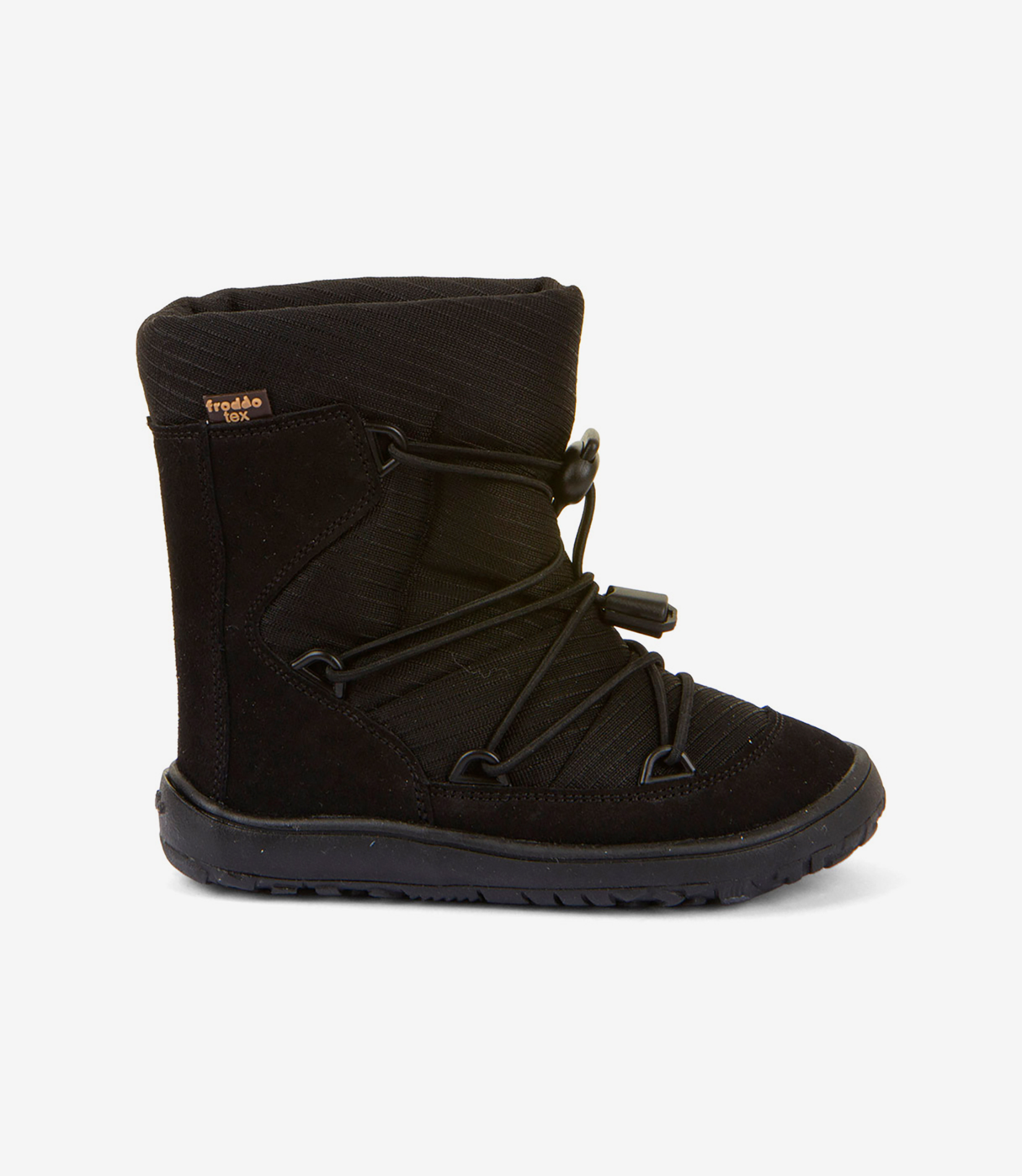 Froddo barfodsstøvler tex track wool, Sort