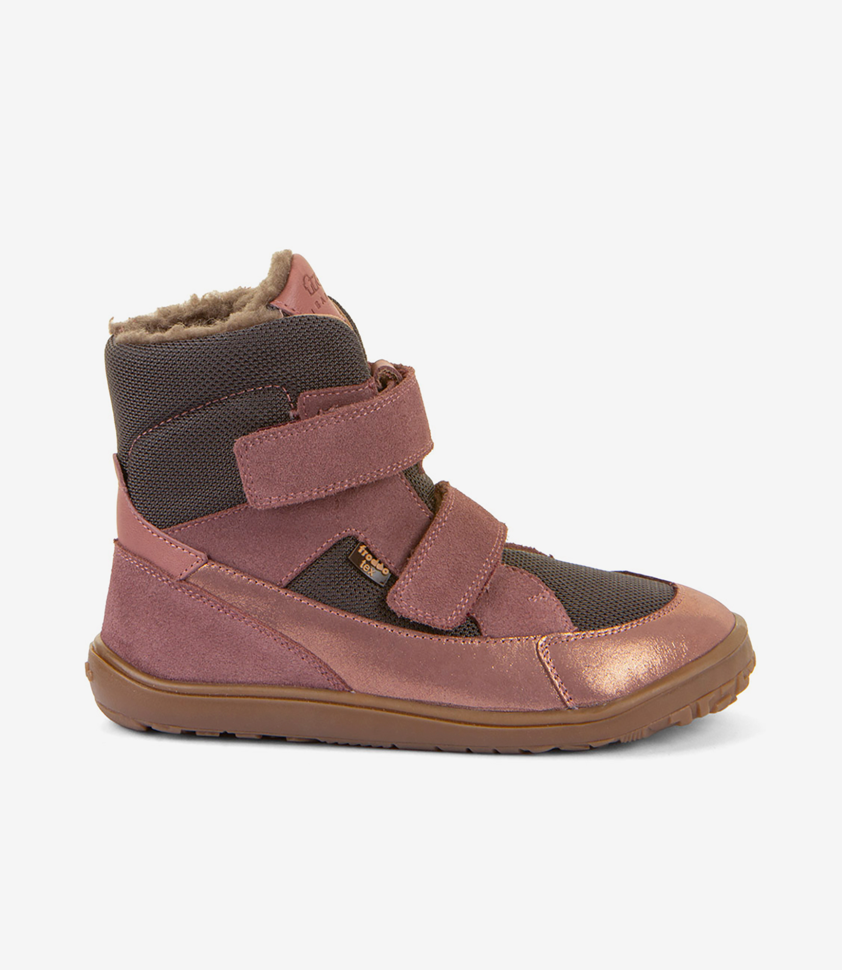 Froddo barfodsstøvler up tex winter, Grey/Pink